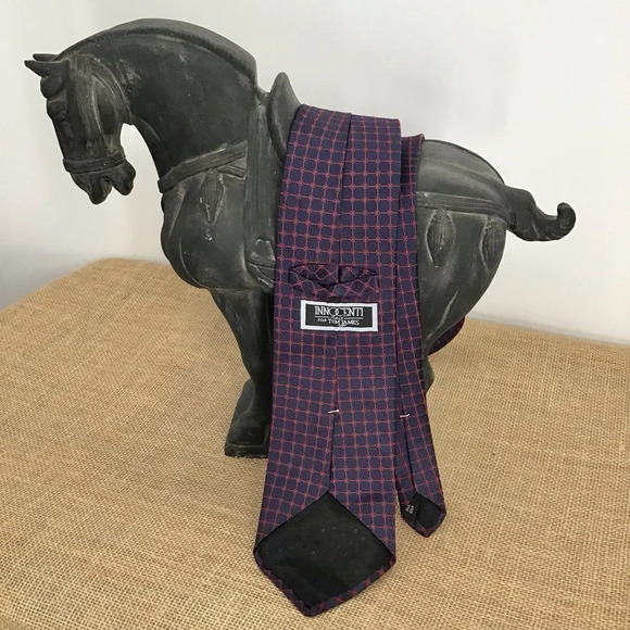 Tom James Innocenti Men’s Silk Luxury Tie Made in Italy - Picture 2 of 7